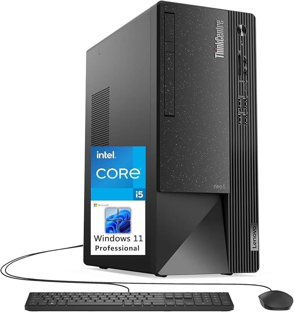 Lenovo ThinkCentre Neo 50t Gen 3 Tower Business Desktop Computer