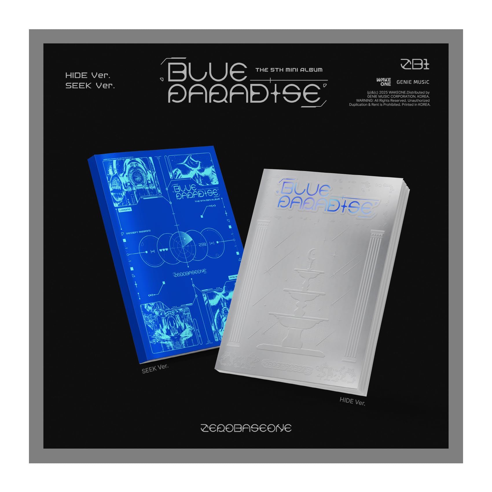 Amazon.co.jp: ZEROBASEONE BLUE PARADISE 5th Mini Album with