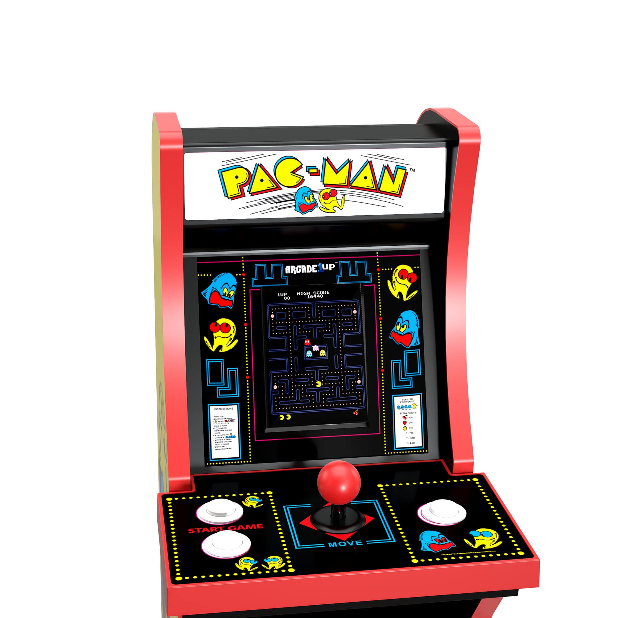 Amazon.co.jp: Arcade1Up Pac-Man Collector's Cade 1 Player Yellow