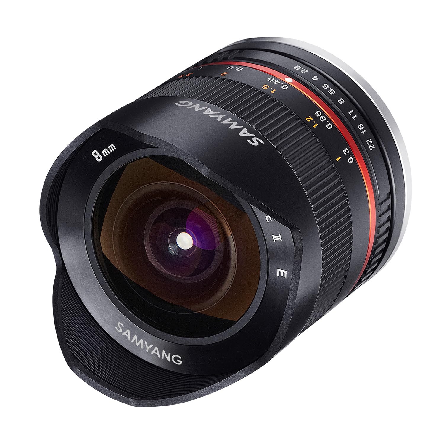 Amazon.com : Samyang MF 8mm F2.8 Fisheye II Manual Focus Lens for