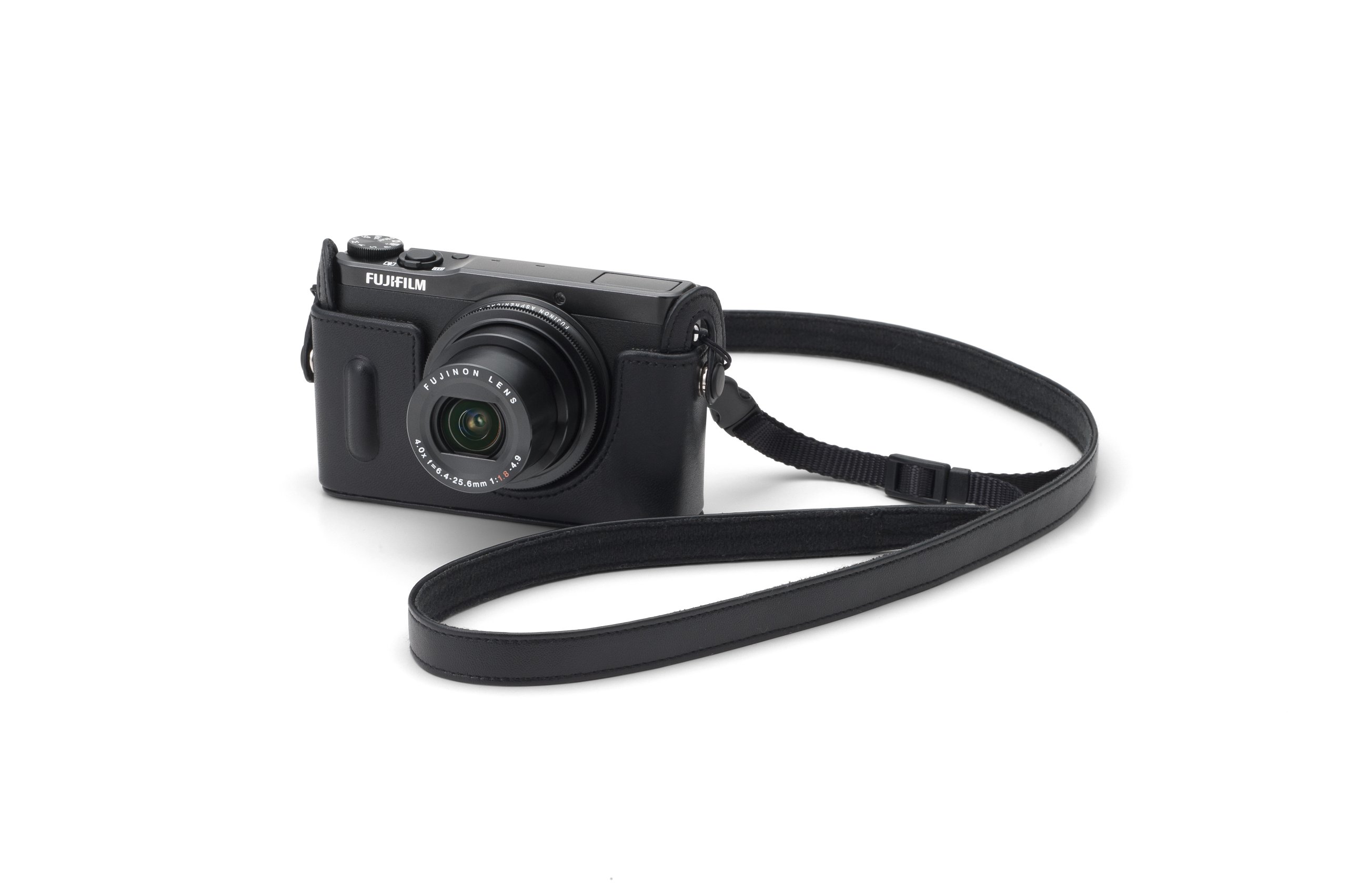 Amazon | FUJIFILM デジタルカメラXQ1用速写レザーケース ブラック F