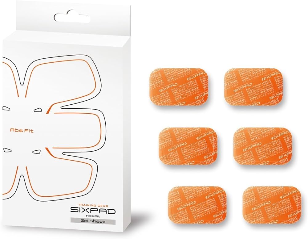 Amazon.co.jp: シックスパッド アブズフィット高電導ジェルシート