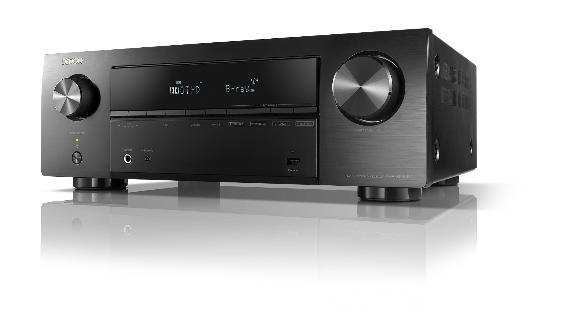Amazon.co.jp: Denon AVR-X550BT AV Receiver 5.2ch Dolby TrueHD/DTS