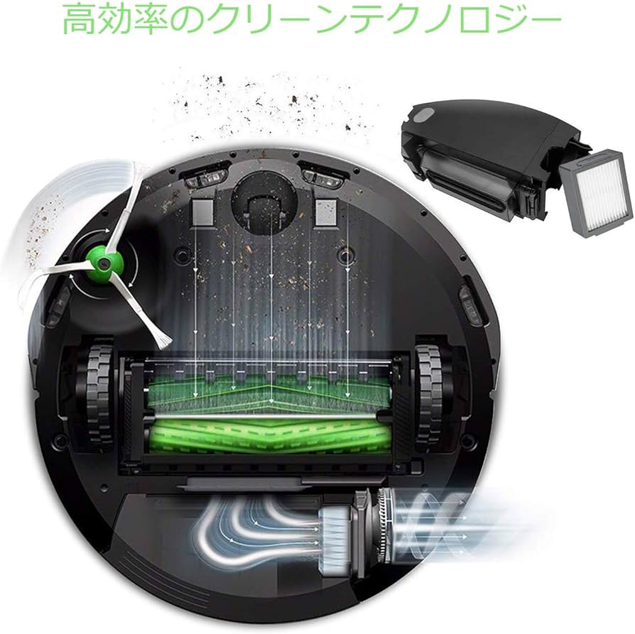 Roomba i7 ロボット掃除機、バーチャルウォール、フィルター&ブラシ