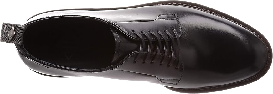 Amazon | [ダブルエイチ] プレーントウ WH-0001 メンズ ブラック 26.5