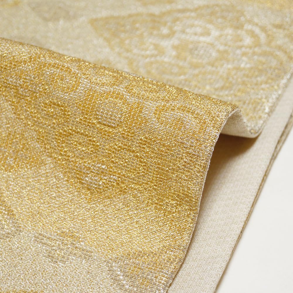 Amazon | 袋帯 誉田屋源兵衛 金華燦 菱華文模様 金華山 輪奈織 六通柄