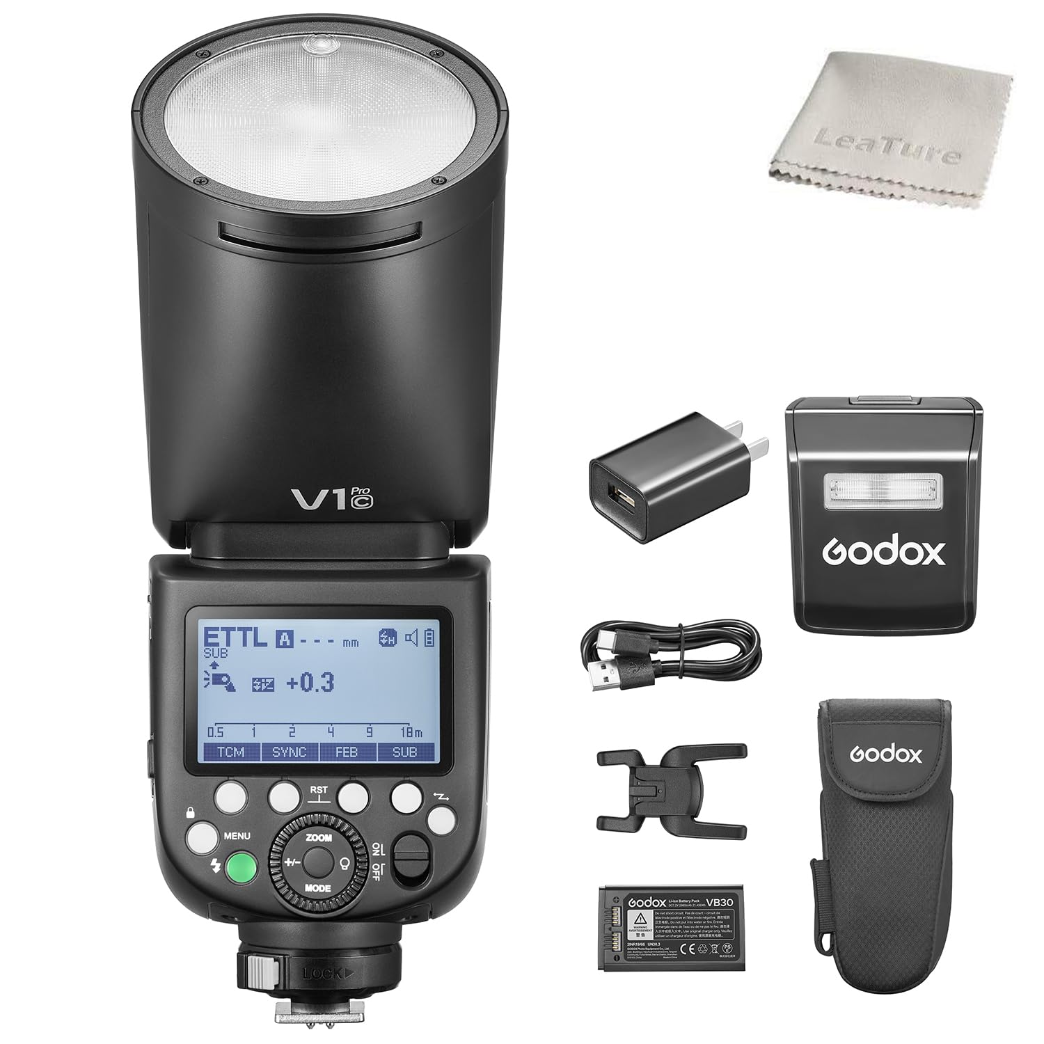 Amazon | Godox V1Pro-C ストロボ フラッシュ スピードライト キャノン