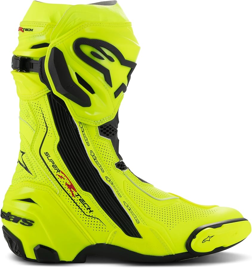 Amazon.co.jp: [アルパインスターズ] バイクブーツ イエローフロー