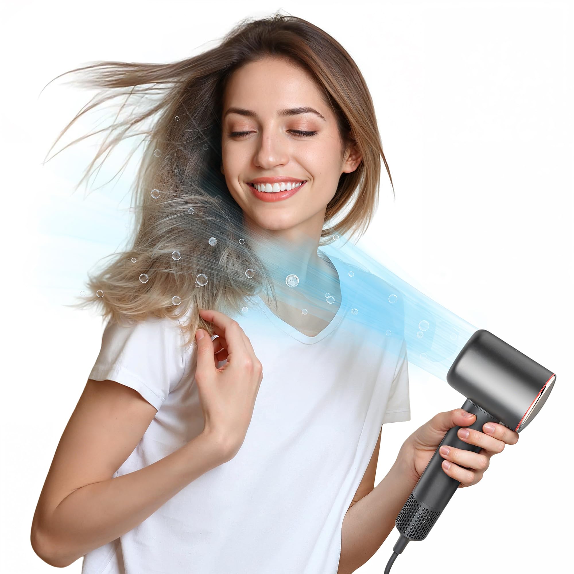 Amazon.com : Professional Hair Dryer, 200 Million Negative Ionic