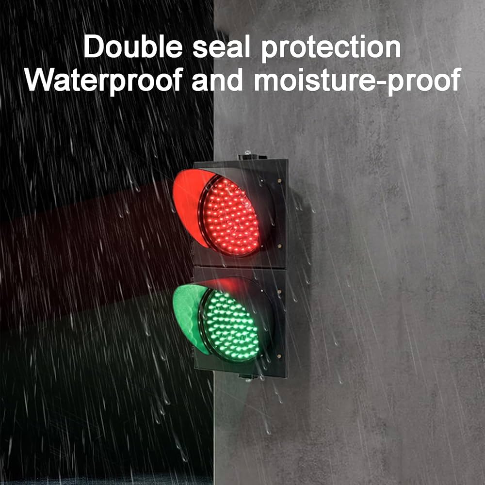 Amazon.co.jp: 200mm/300mm 信号機 本物、12V/24V/110V/220V、産業用