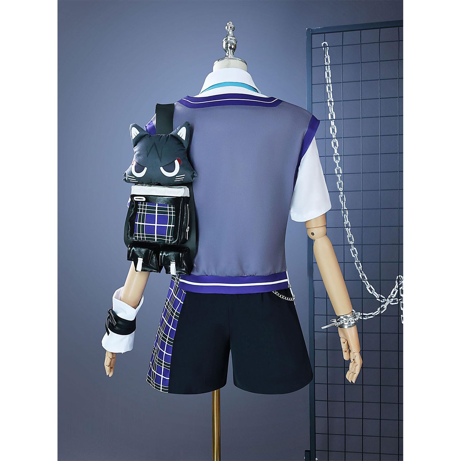 Amazon.co.jp: 原神 コスプレ衣装 放浪者 ほうろうしゃ コラボ フル