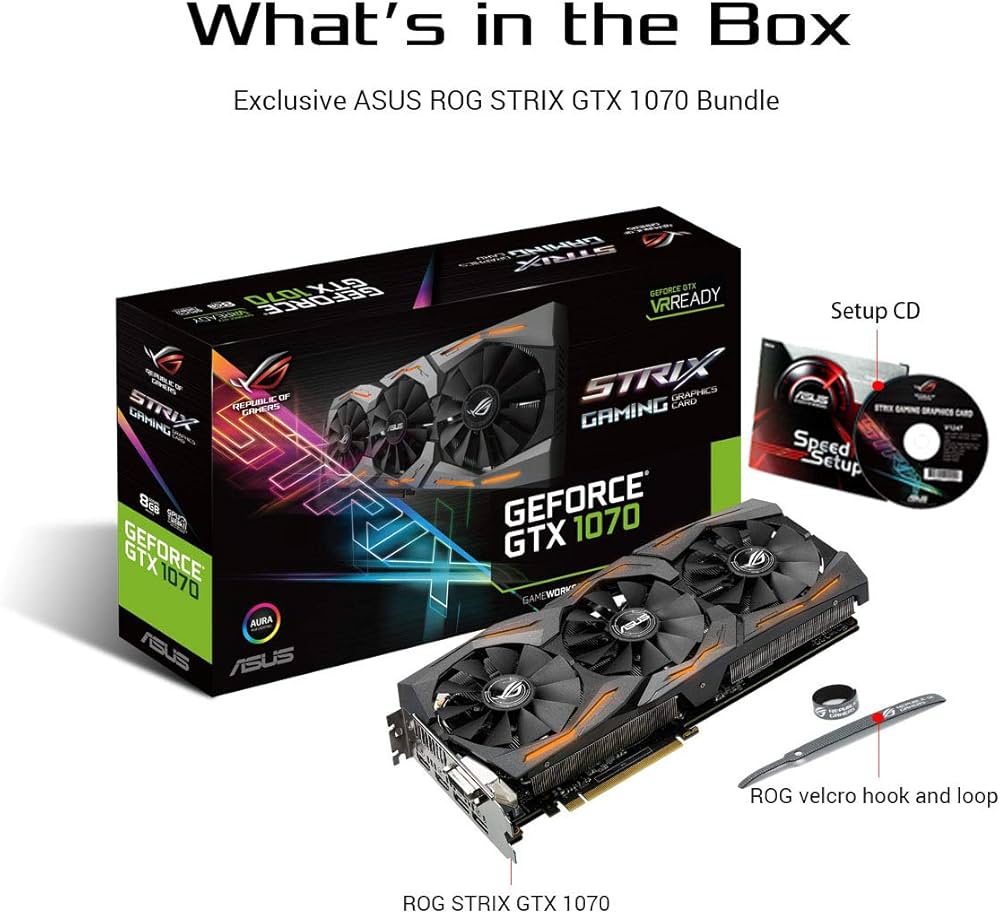 Amazon | ASUSTek R.O.G. STRIXシリーズ NVIDIA GeForce GTX1070搭載