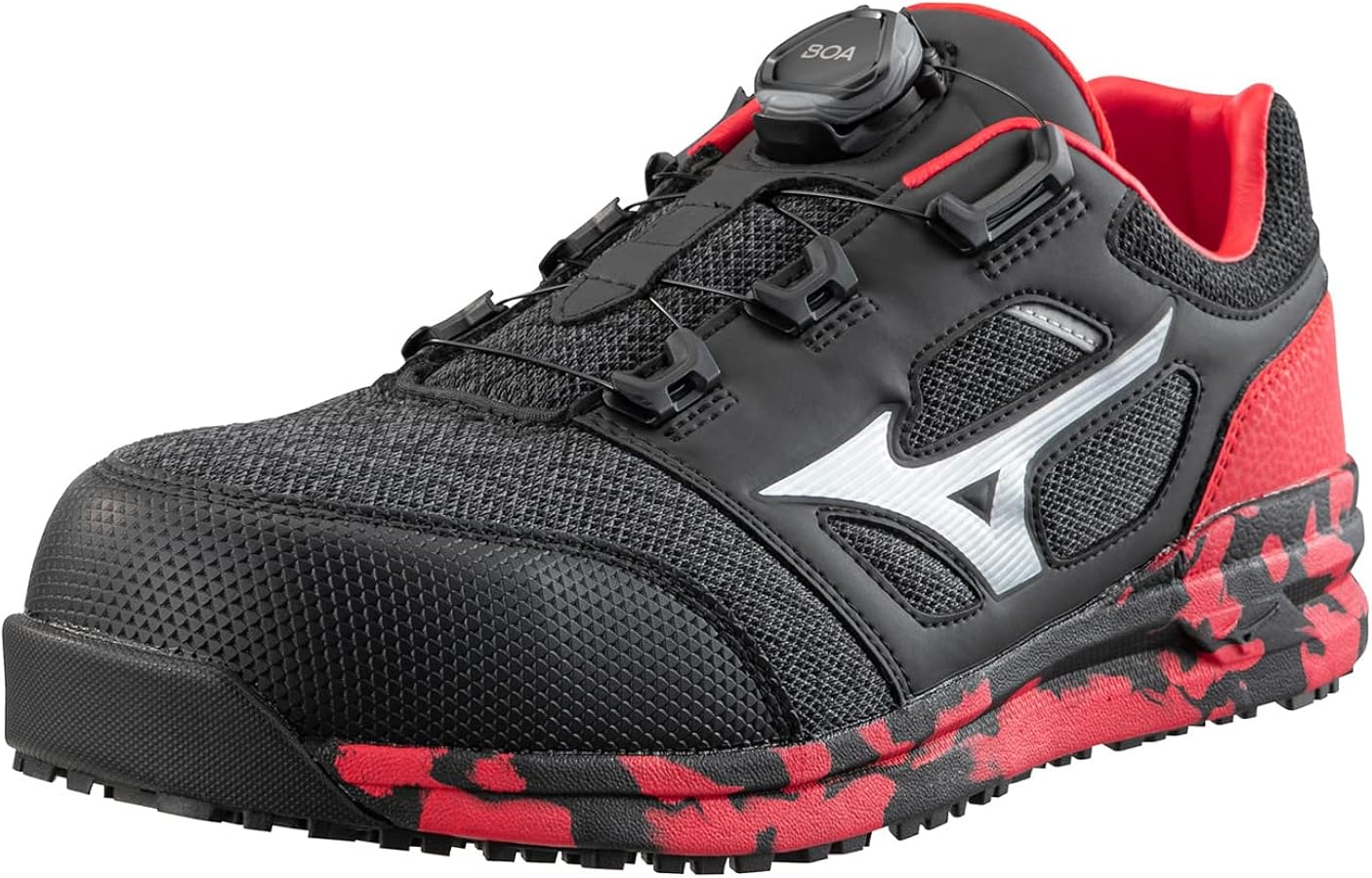 Amazon | [ミズノ] 安全靴 オールマイティ LS II 52L F1GA2202 BOA