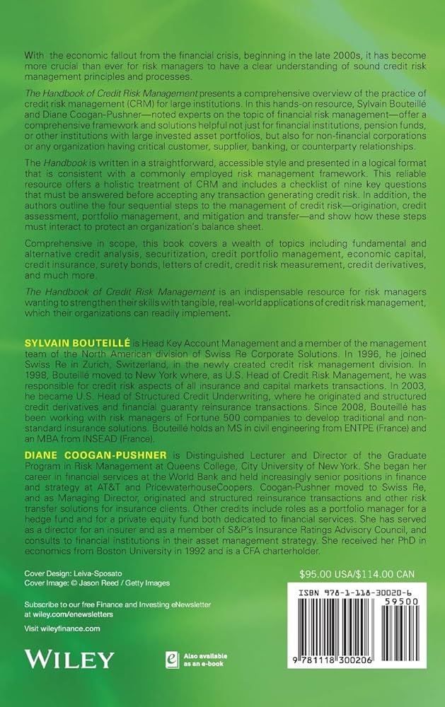 The Handbook of Credit Risk Management (Wiley Finance): Bouteille