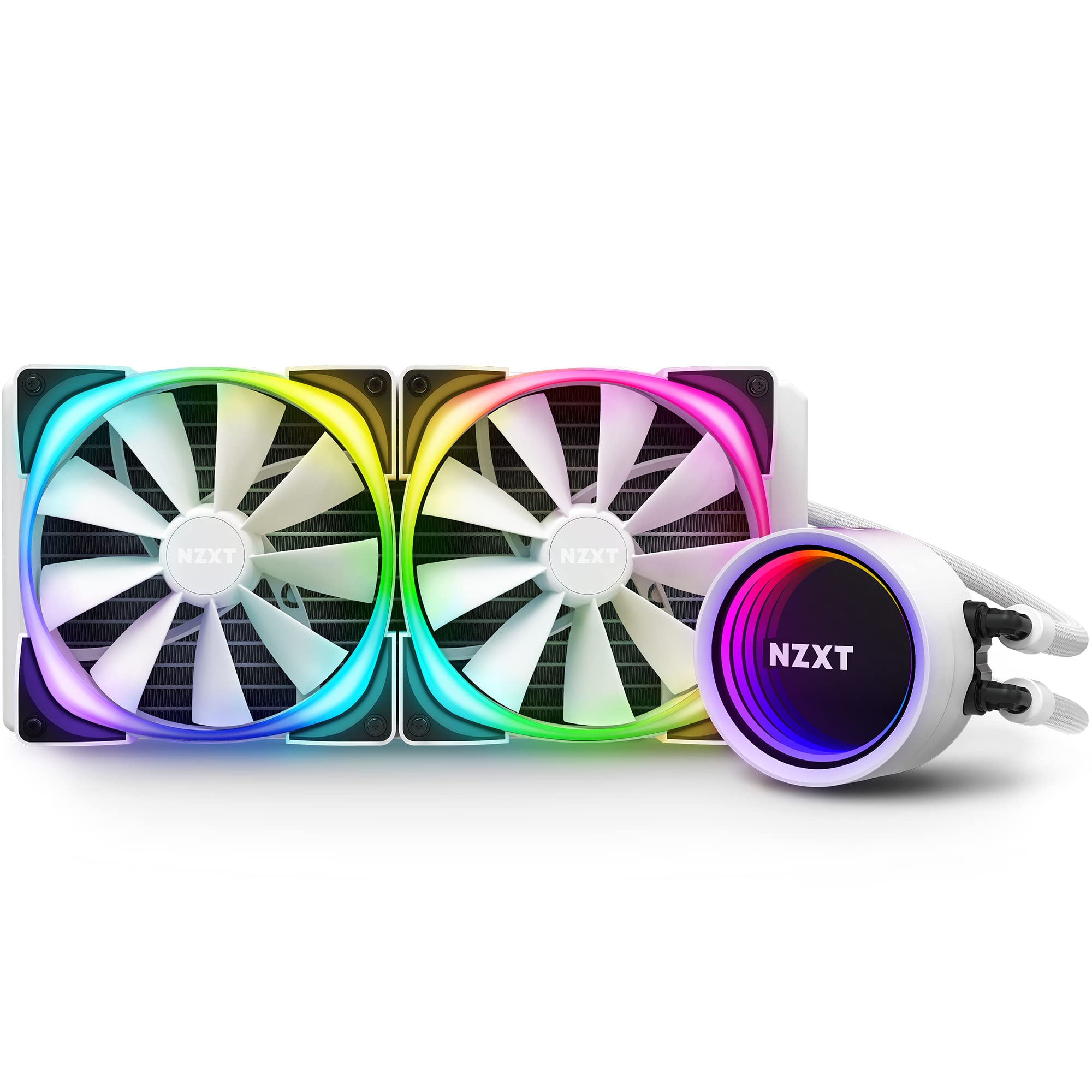 NZXT Kraken X63 RGB 280mm AIO CPU Liquid Cooler - Rotating