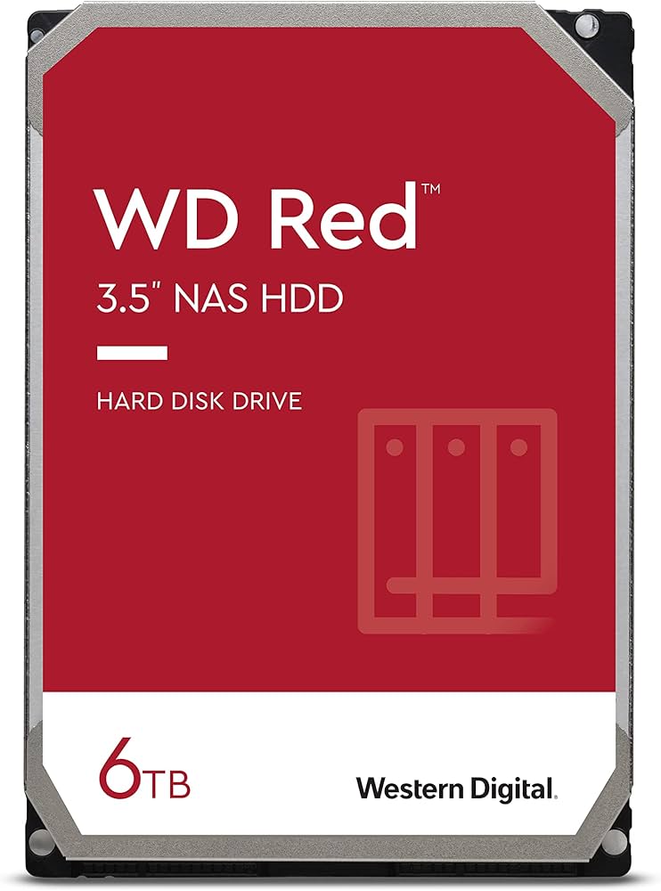 Amazon | Western Digital HDD 6TB WD Red NAS RAID 3.5インチ 内蔵HDD