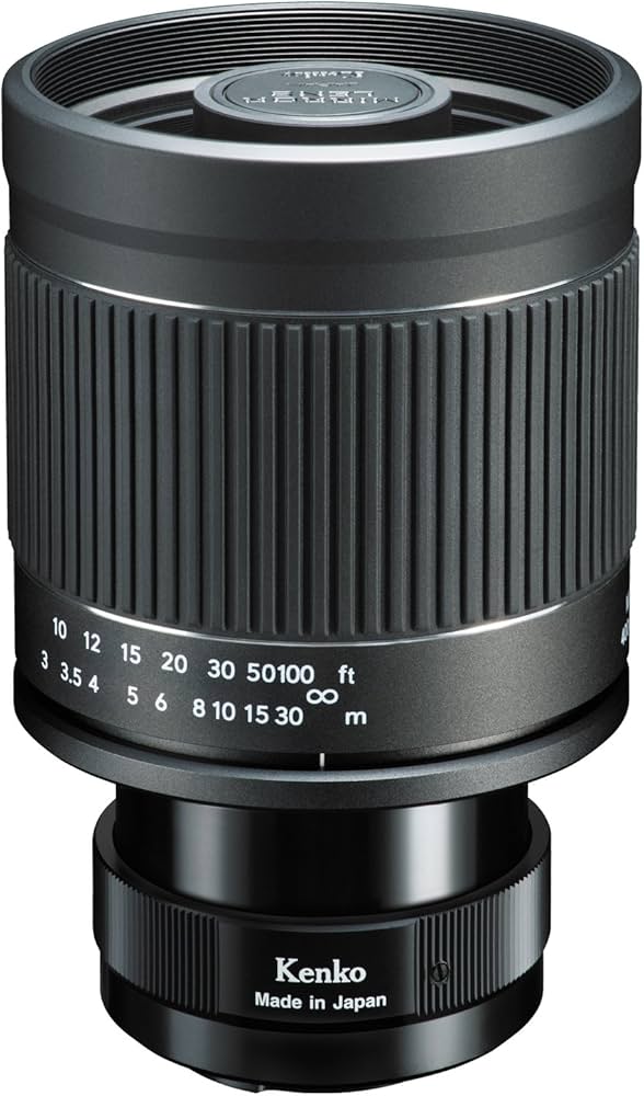 Amazon.co.jp: Kenko 望遠レンズ ミラーレンズ 400mm F8 NII フジ