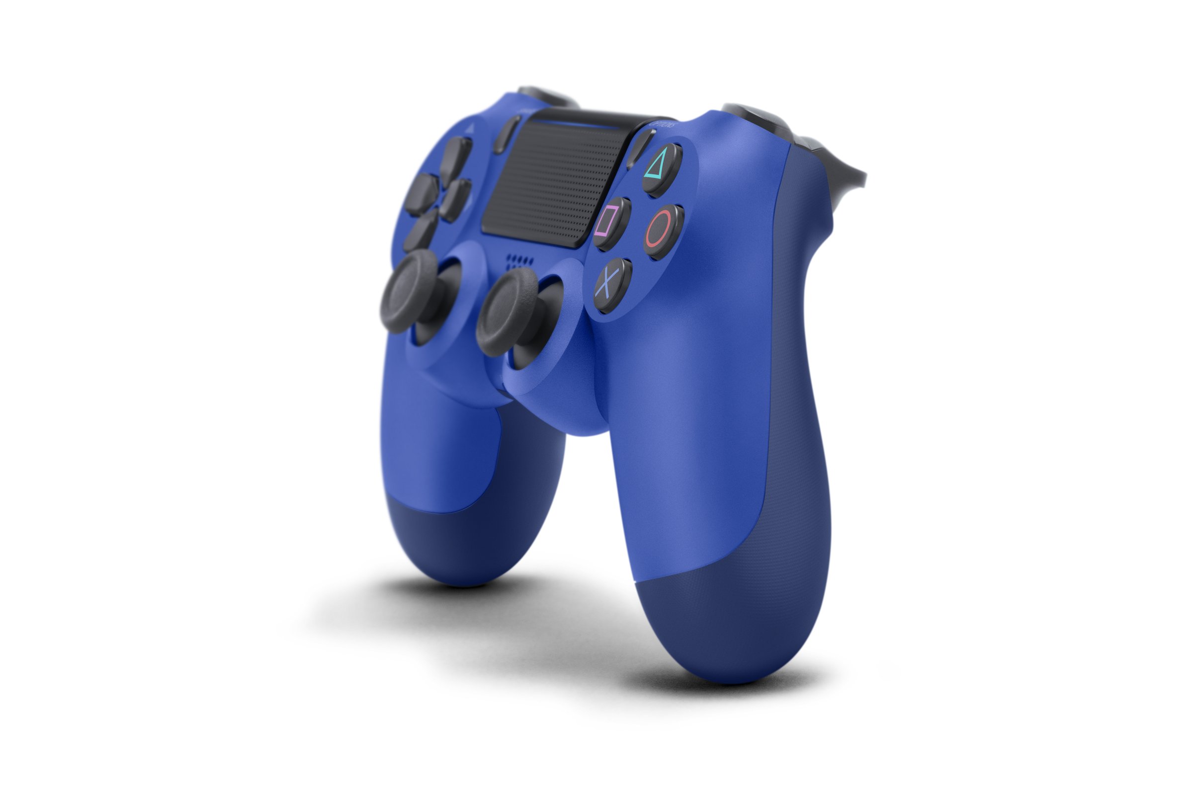 Amazon | ワイヤレスコントローラー (DUALSHOCK 4) ウェイブ・ブルー