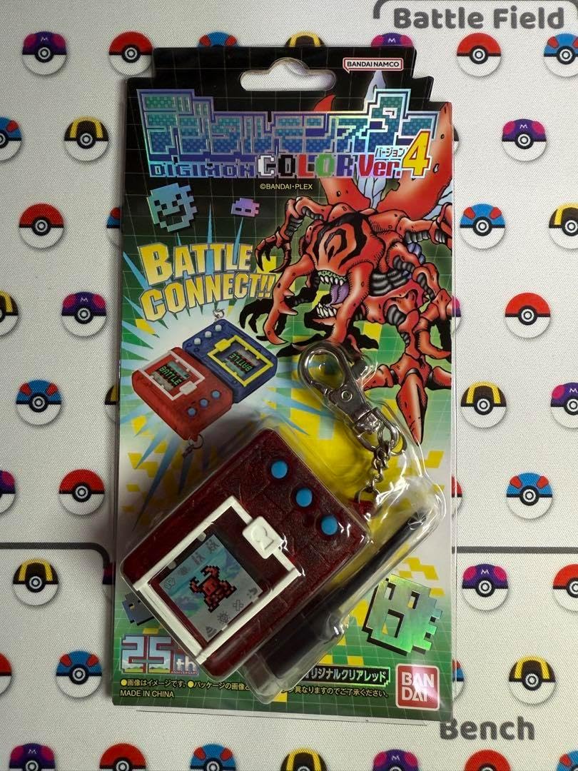 デジタルモンスターCOLOR Ver.4 オリジナルクリアレッド Amazon.co.jp