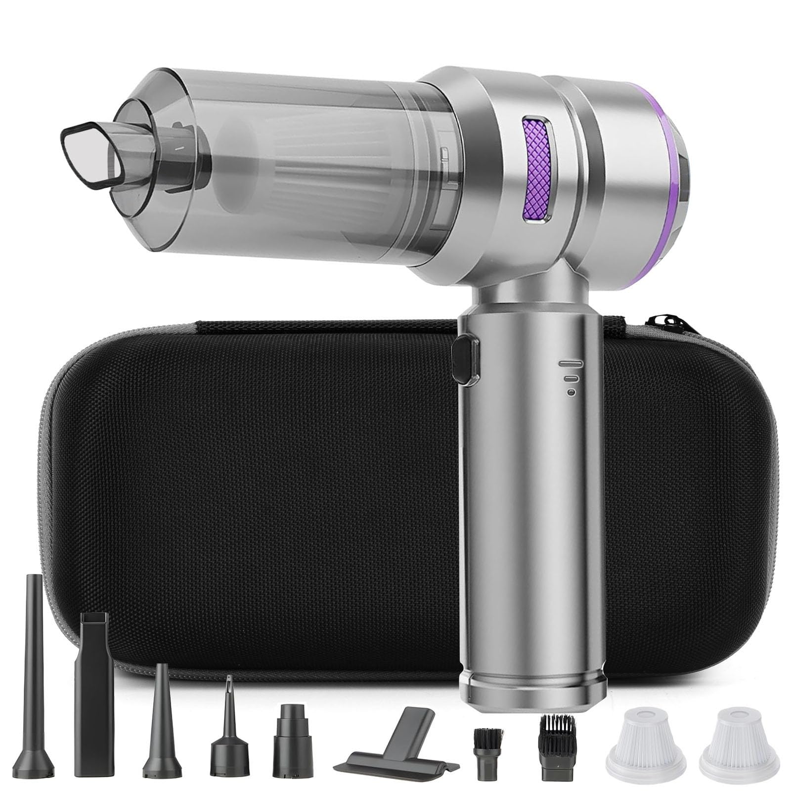 Amazon.co.jp: ハンディクリーナー コードレス 20000Pa 強力吸引力