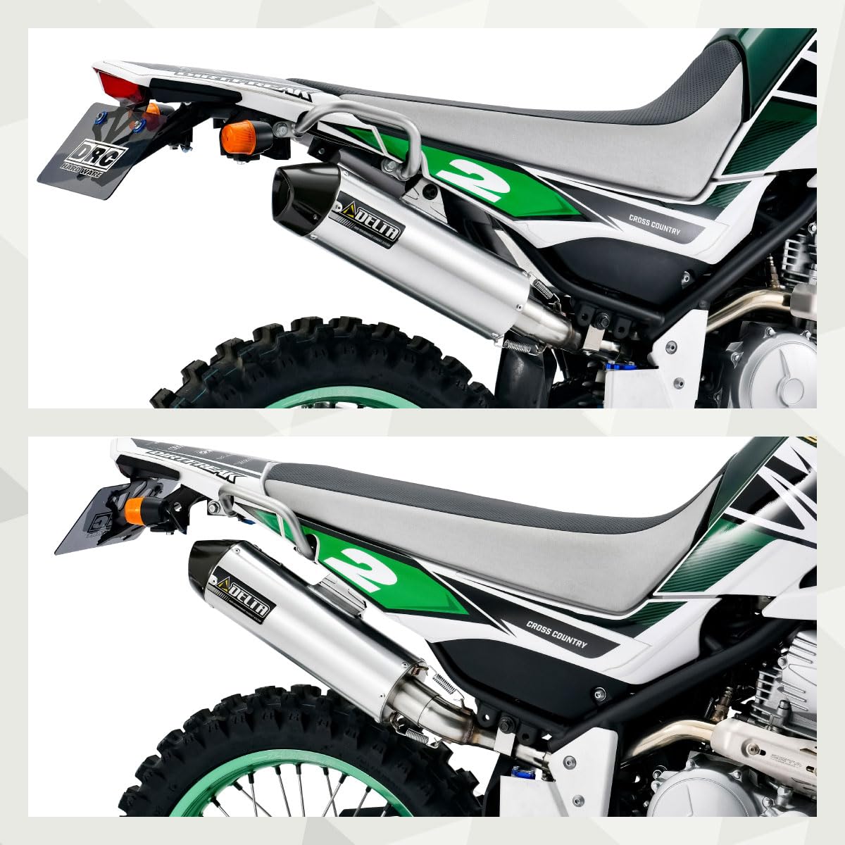 Amazon | ダートフリーク(Dirtfreak) DELTA SEROW250 '18-20 バレル4-S