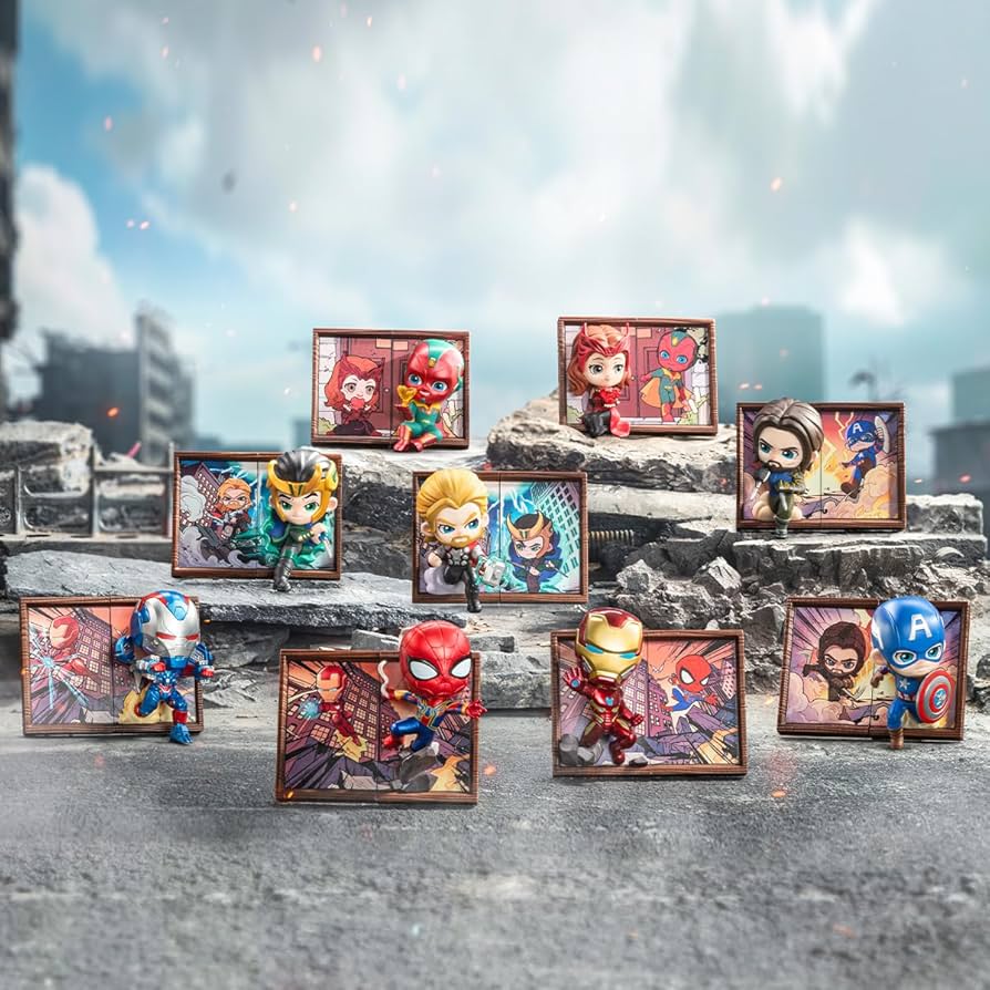 Amazon.co.jp: POP MART MARVEL フォトフレーム シリーズ【アソート