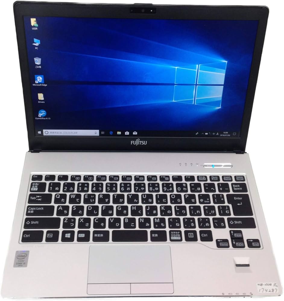 Amazon.co.jp: [Used] Fujitsu LIFEBOOK S935/K Laptop Core i5 5300U