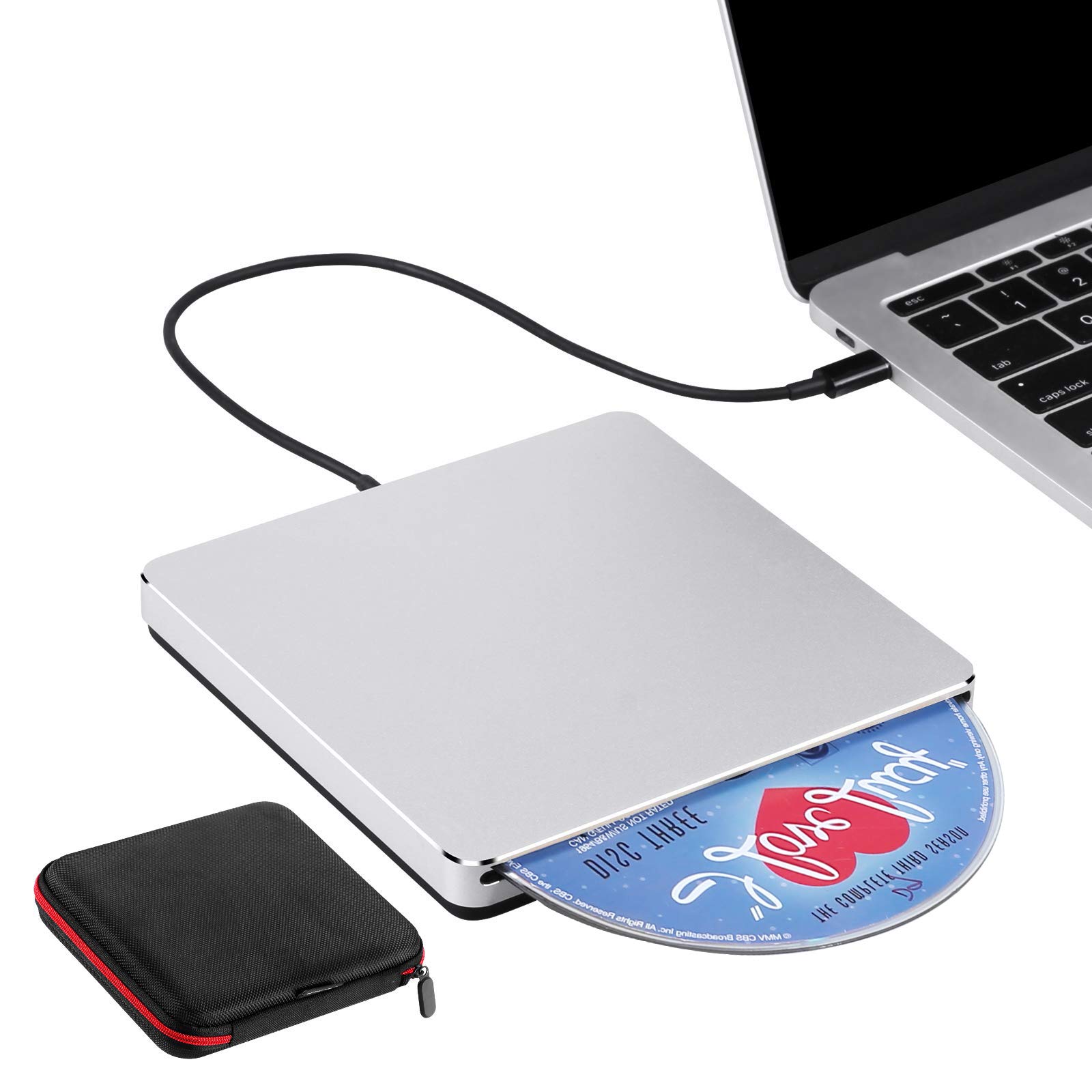 Amazon.co.jp: Biscon 外付け DVDドライブ USB3.0/Type-C DVD/CD