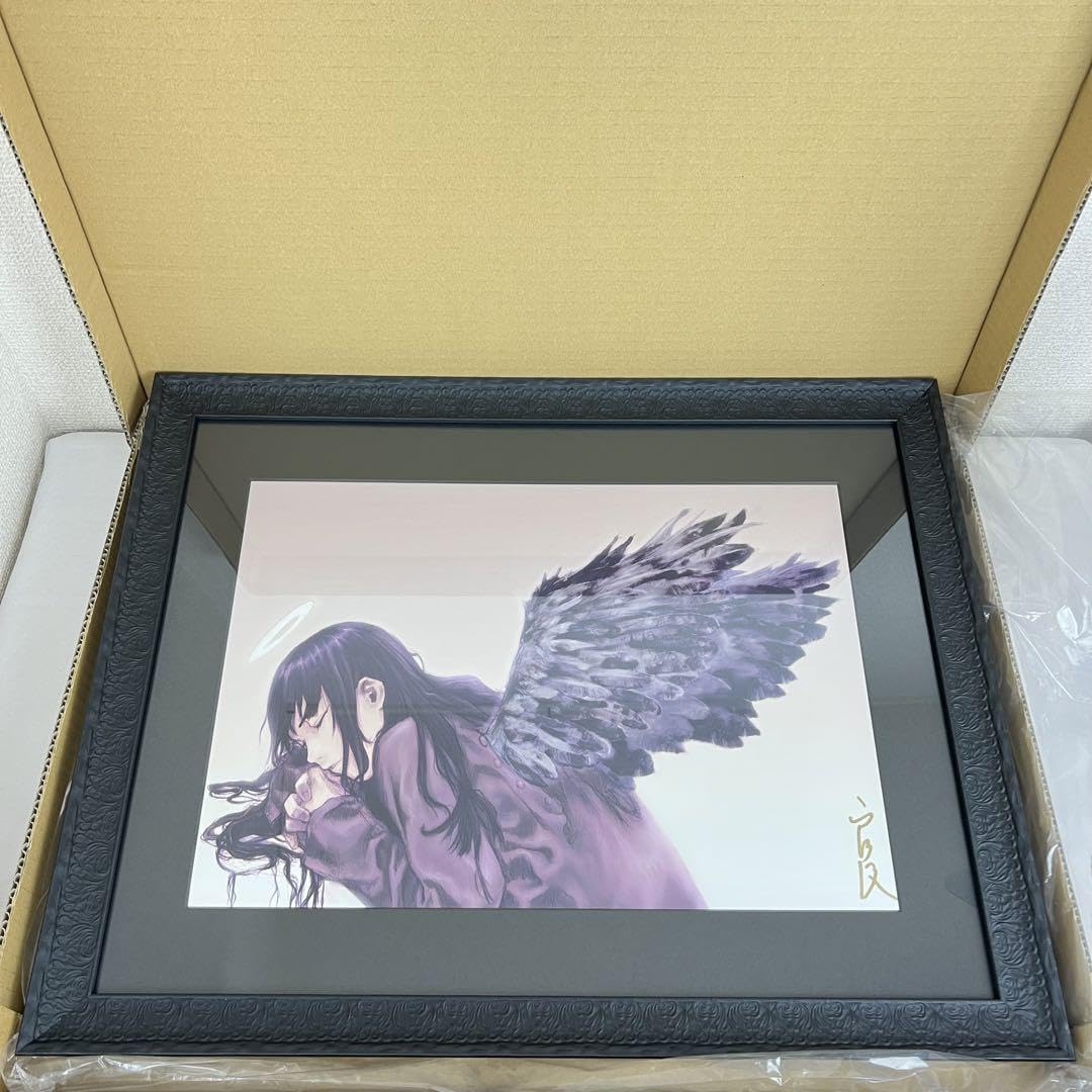 Amazon.co.jp: 灰羽連盟 高精細複製原画 C レキ 安倍吉俊 直筆サイン