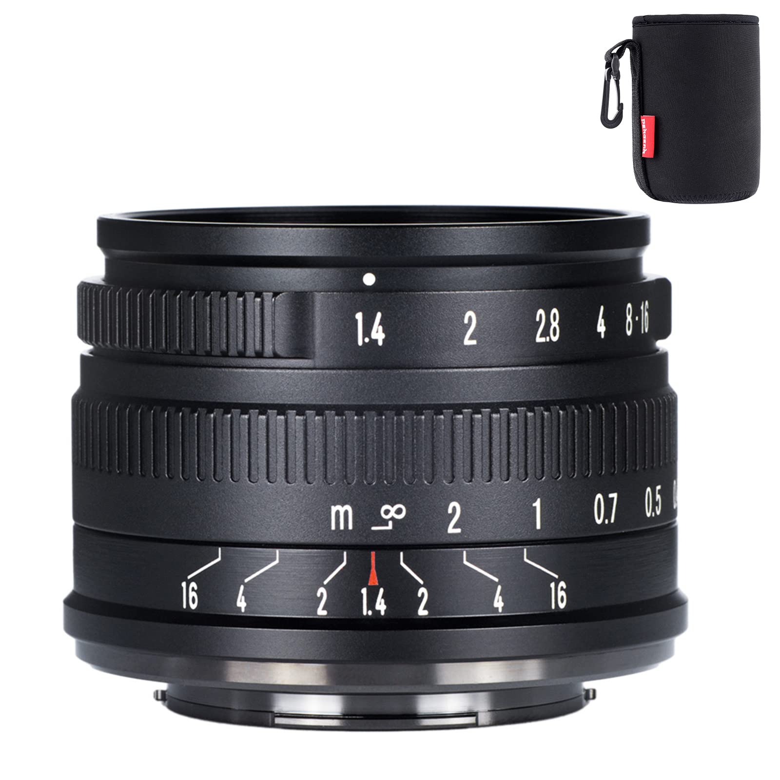 Amazon.co.jp: 7artisans 35mm F1.4 Mark II 単焦点レンズ マニュアル