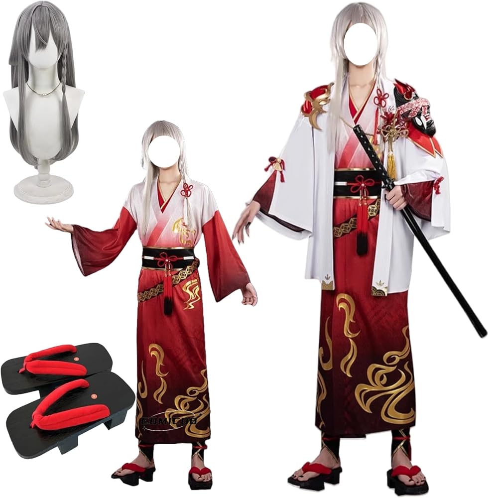 Amazon.co.jp: [COMICOBB] Vtuber 甲斐田晴 鬼化 コスプレ衣装/靴