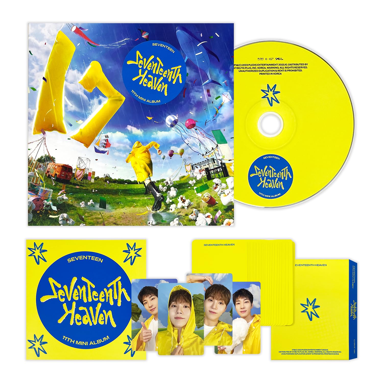 Amazon.co.jp: SEVENTEEN - 11th Mini Album [SEVENTEENTH HEAVEN