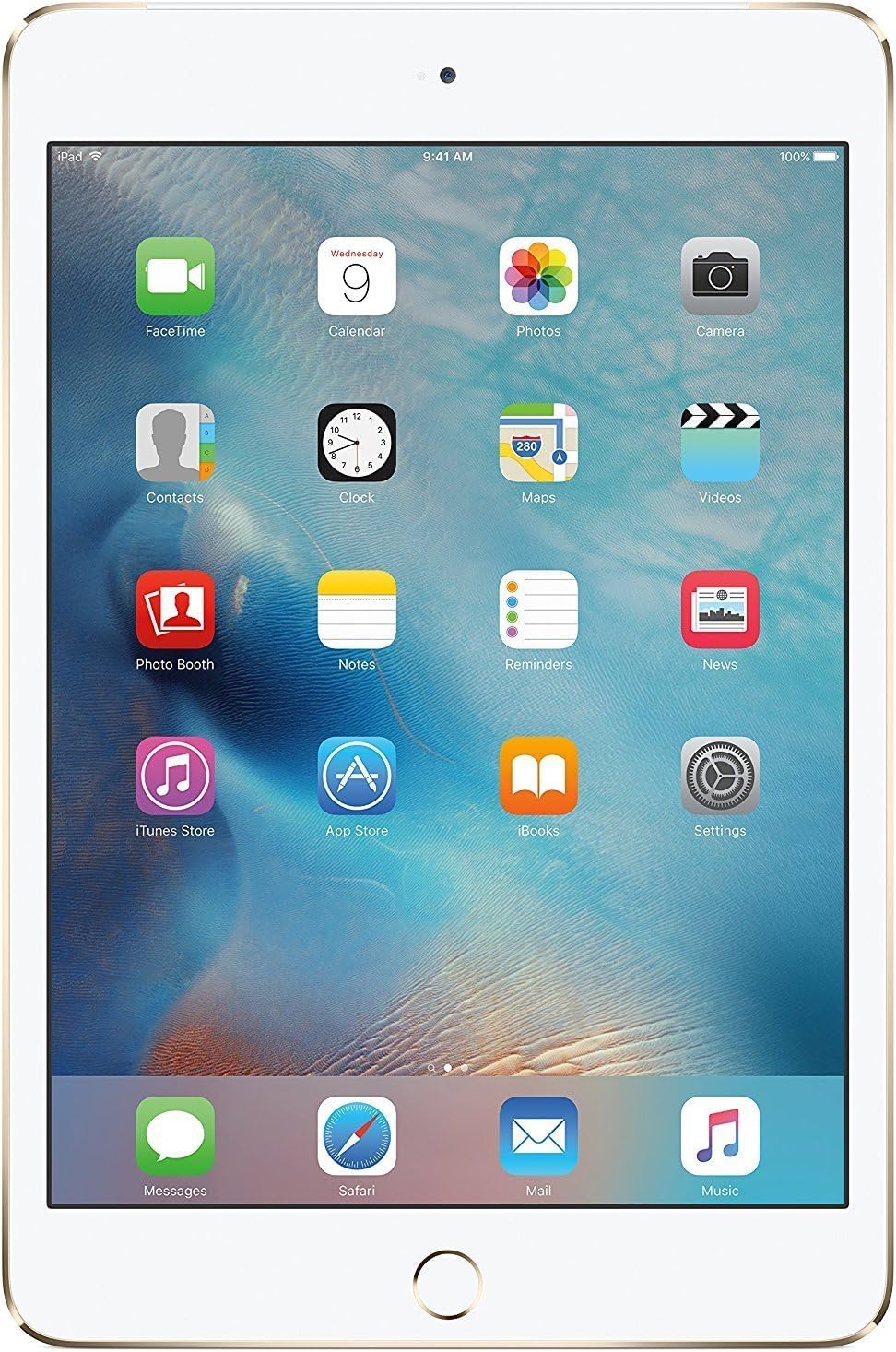Apple iPad Mini 4 32gb Gold WiFi + Cellular Unlocked (Refurbished