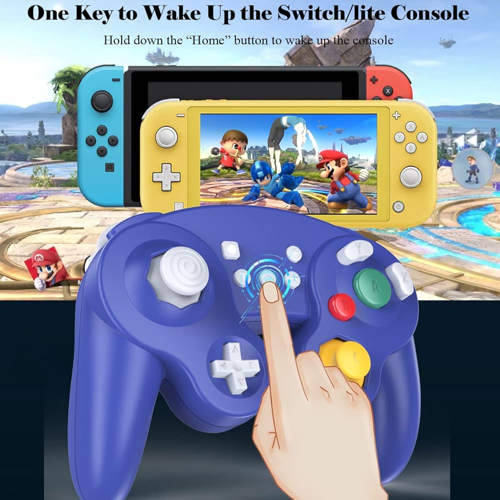 Amazon.com: EXLENE Gamecube Controller Switch, Wireless Switch Pro