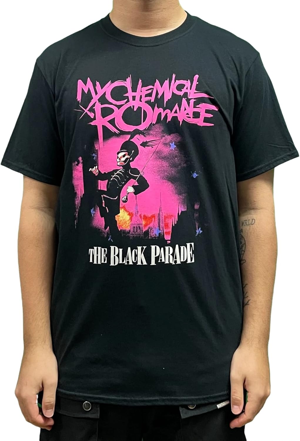 Amazon | My Chemical Romance T Shirt ブラック Parade March Band