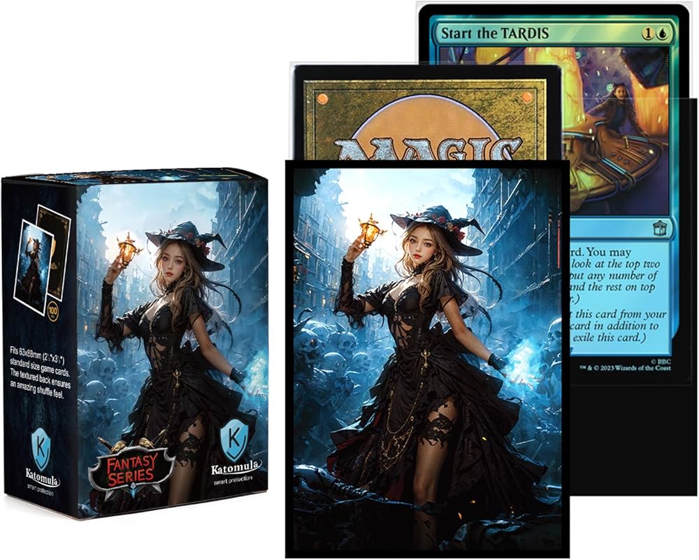 Amazon.co.jp: Katomula MTGカードスリーブ インナースリーブ付き 100