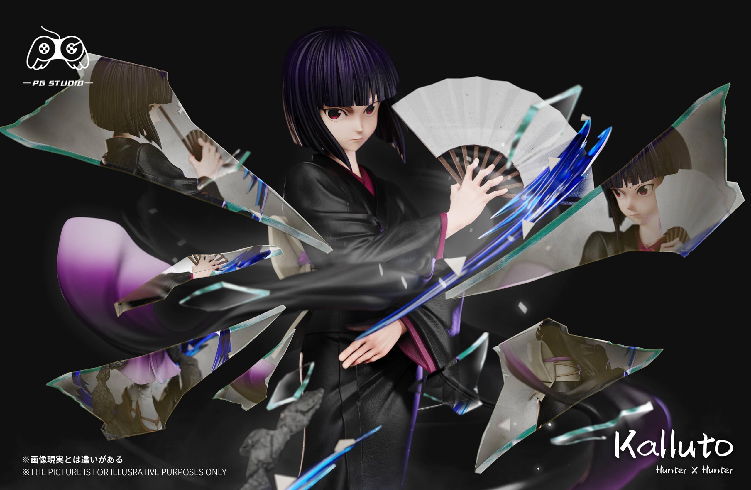 Amazon.co.jp: カルト・ゾルディック フィギュア 1/4スケール 塗装済み