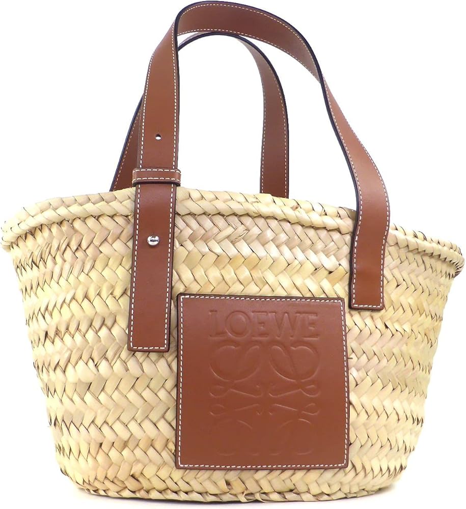 Amazon | [ロエベ] バスケットバッグ スモール ラフィア トート