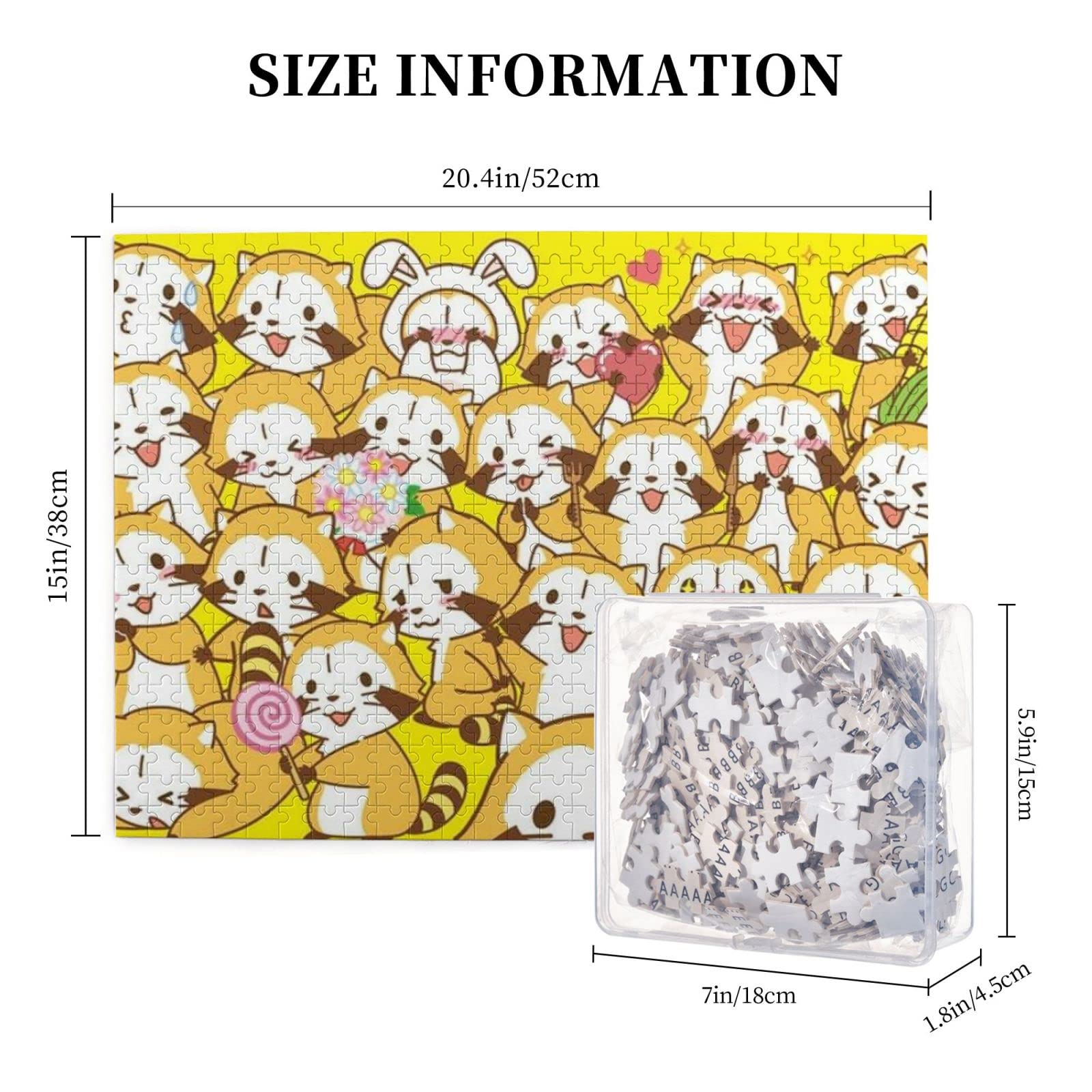 Amazon.co.jp: あらいぐまラスカル アニメ ジグソーパズル 500 ピース