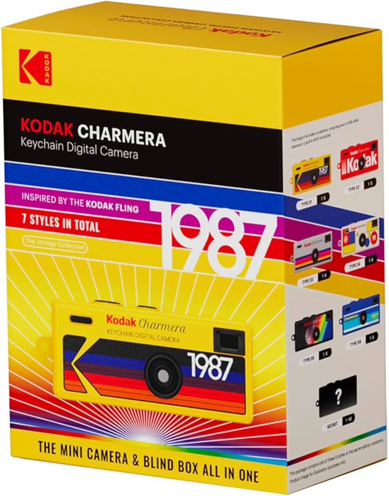 Amazon | KODAK CHARMERA キーチェーン デジタルカメラブラインド