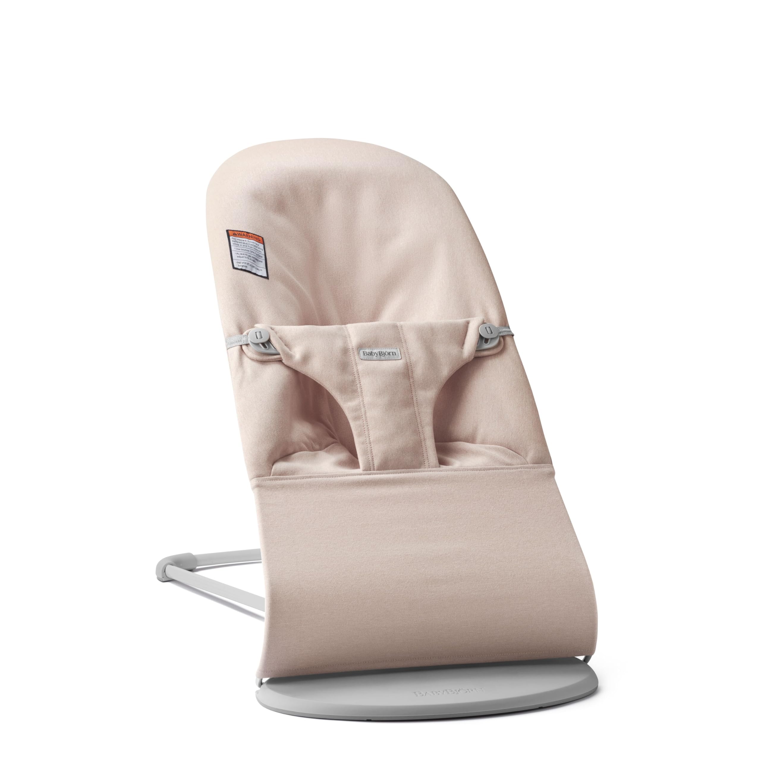 Amazon.com : BabyBjörn Bouncer Bliss, Light Pink, Woven Melange