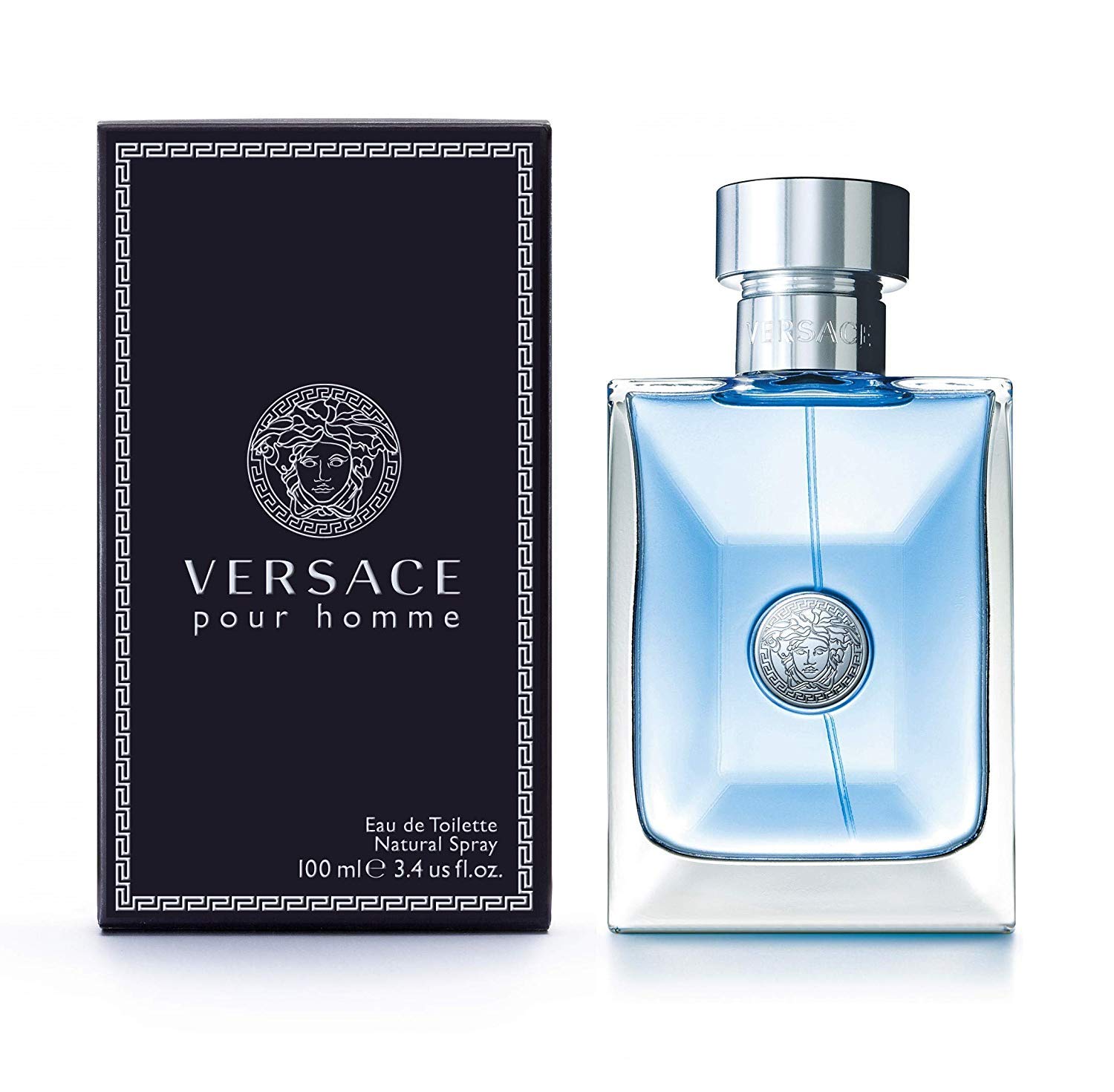 Amazon.com : Versace Pour Homme Eau de Toilet 100ml : Beauty
