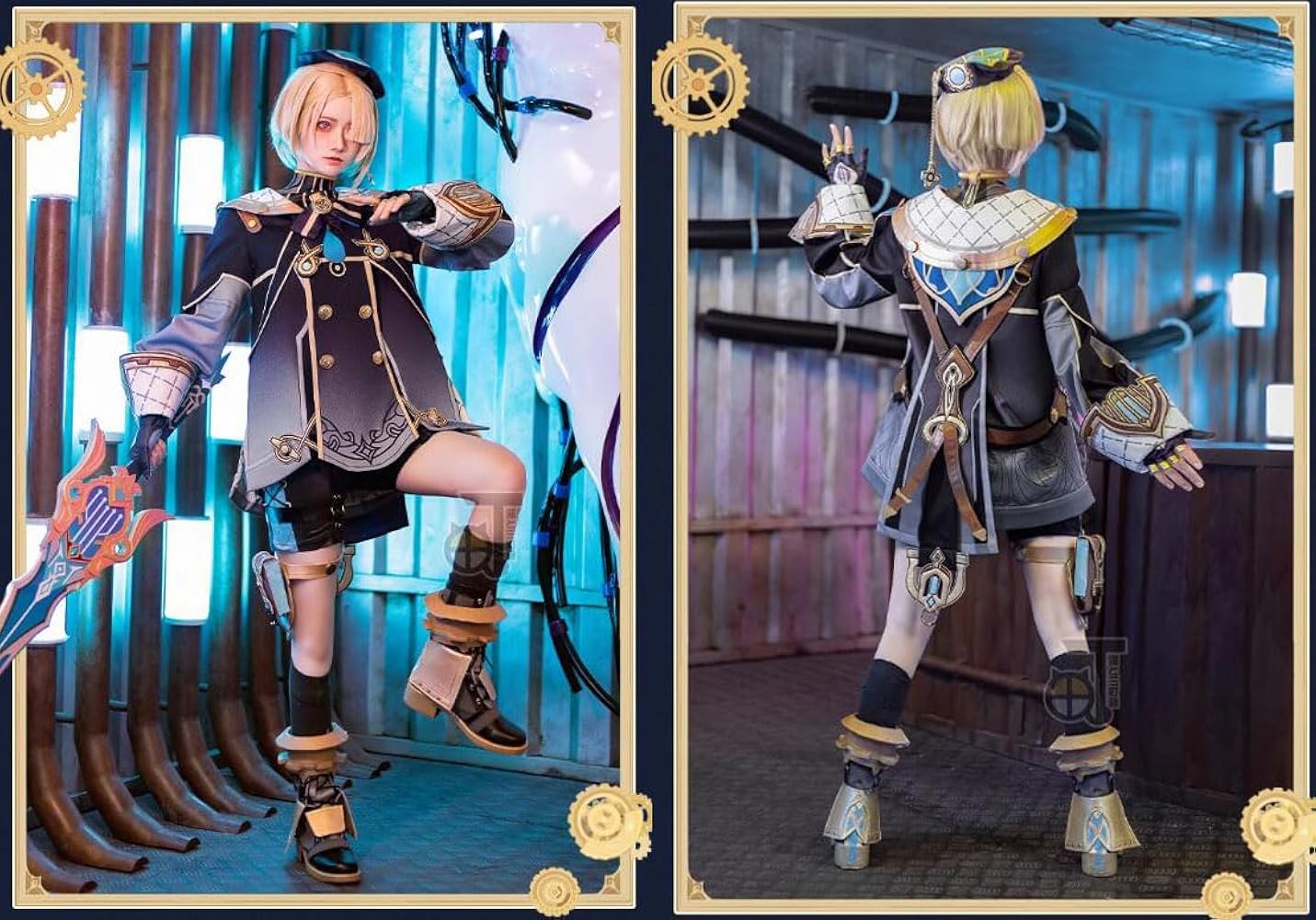 Amazon.co.jp: [BebExi] Ipara 足飾り+帽+襟飾り付き 原神 フレミネ