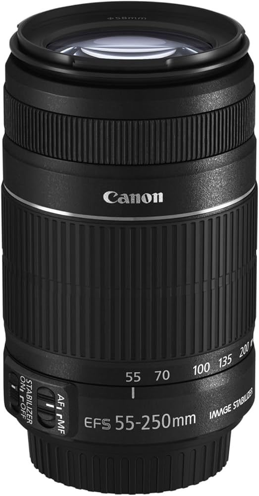 Amazon.co.jp: EF-S55-250mm F4-5.6 IS II 望遠ズームレンズ : 家電
