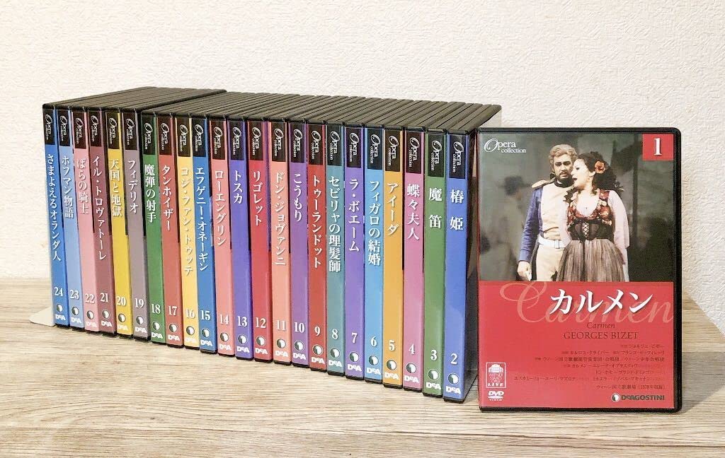 Amazon.co.jp: DVD オペラコレクション 1～24巻セット