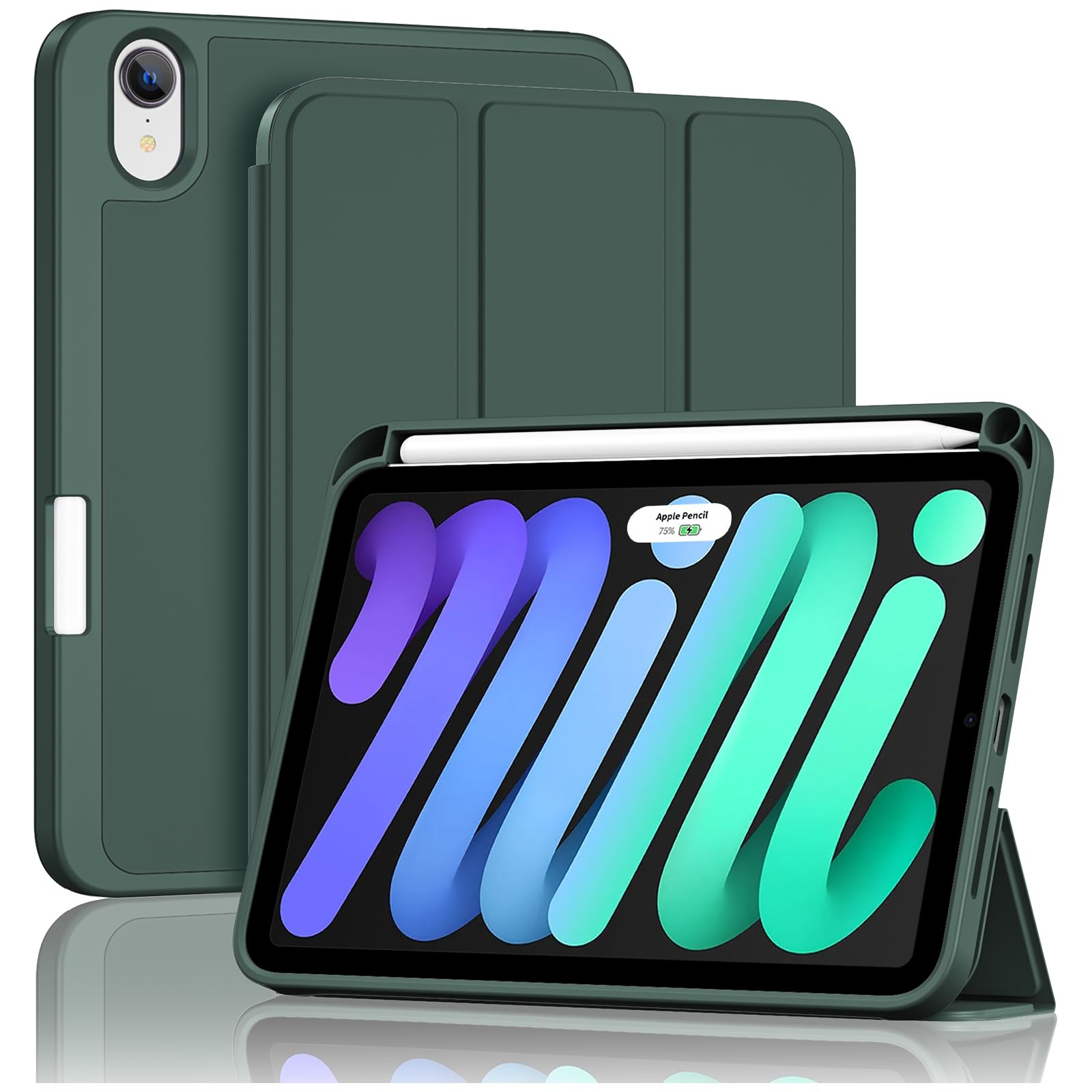 Amazon.com: ProCase for iPad mini 7 A17 Pro 2024/iPad Mini 6 2021