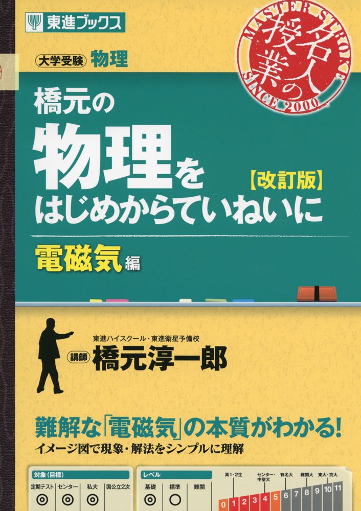 橋元の物理をはじめからていねいに【改訂版】電磁気編 (大学受験 名人