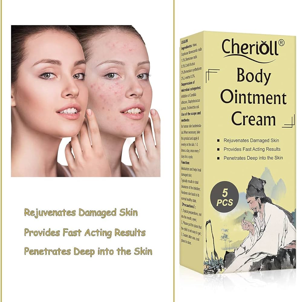 Amazon.com : Cherioll Moisturising Cream,Uncomfortable Skin 5PCS