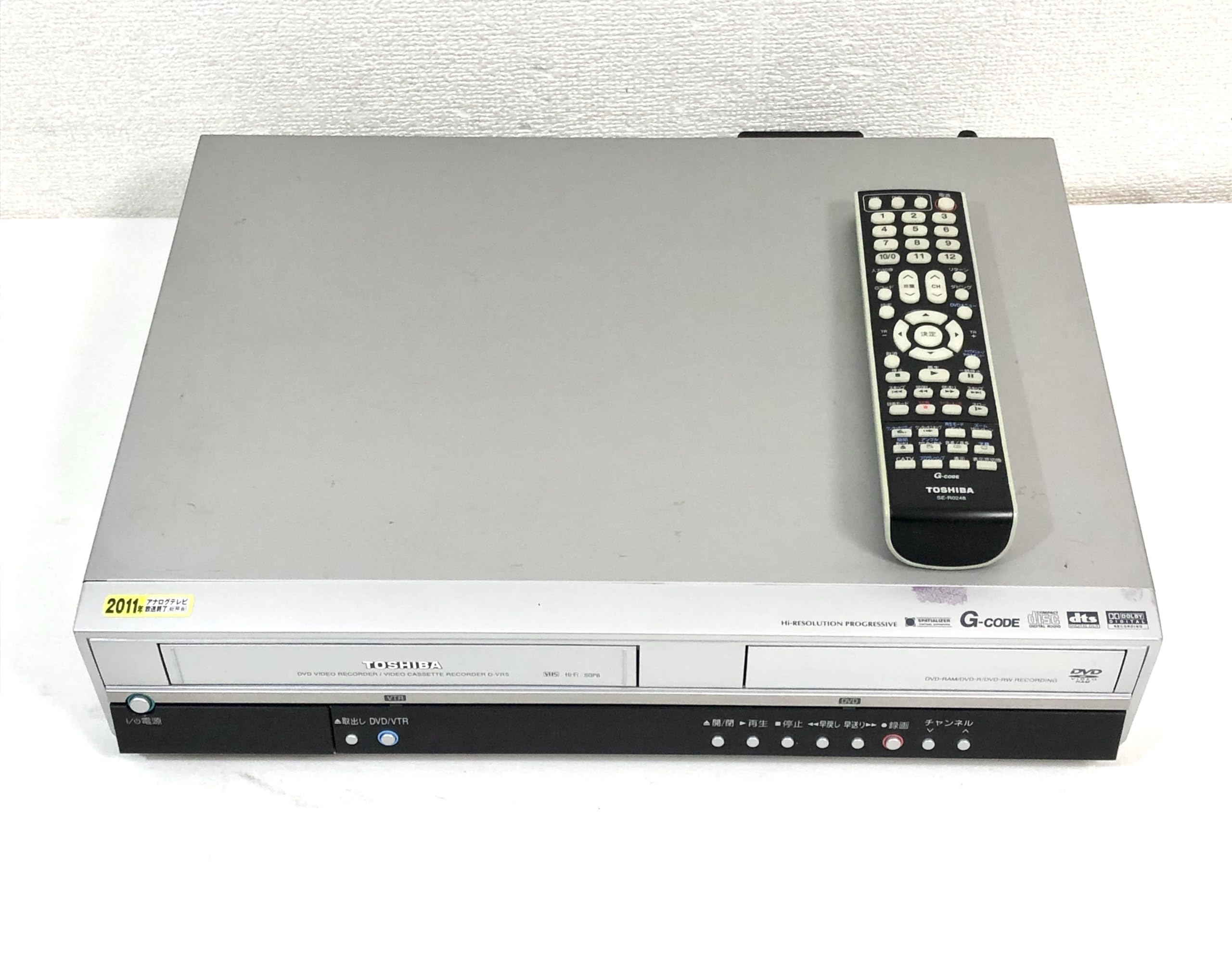 Amazon | TOSHIBA VTR一体型DVDレコーダ D-VR5 | VHS一体型DVD
