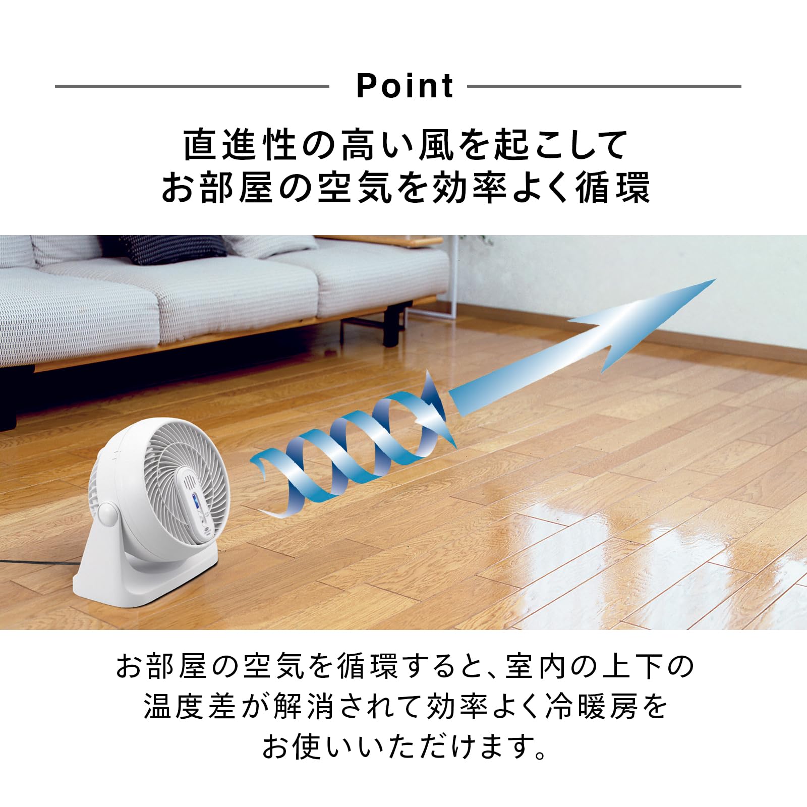 Amazon | TWINBIRD(ツインバード) マイナスイオン サーキュレーター 6